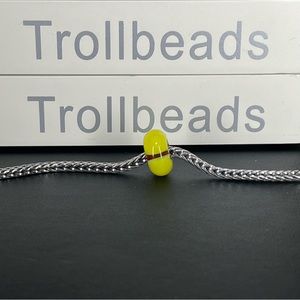 Trollbeads Retired Banana Glass Bead